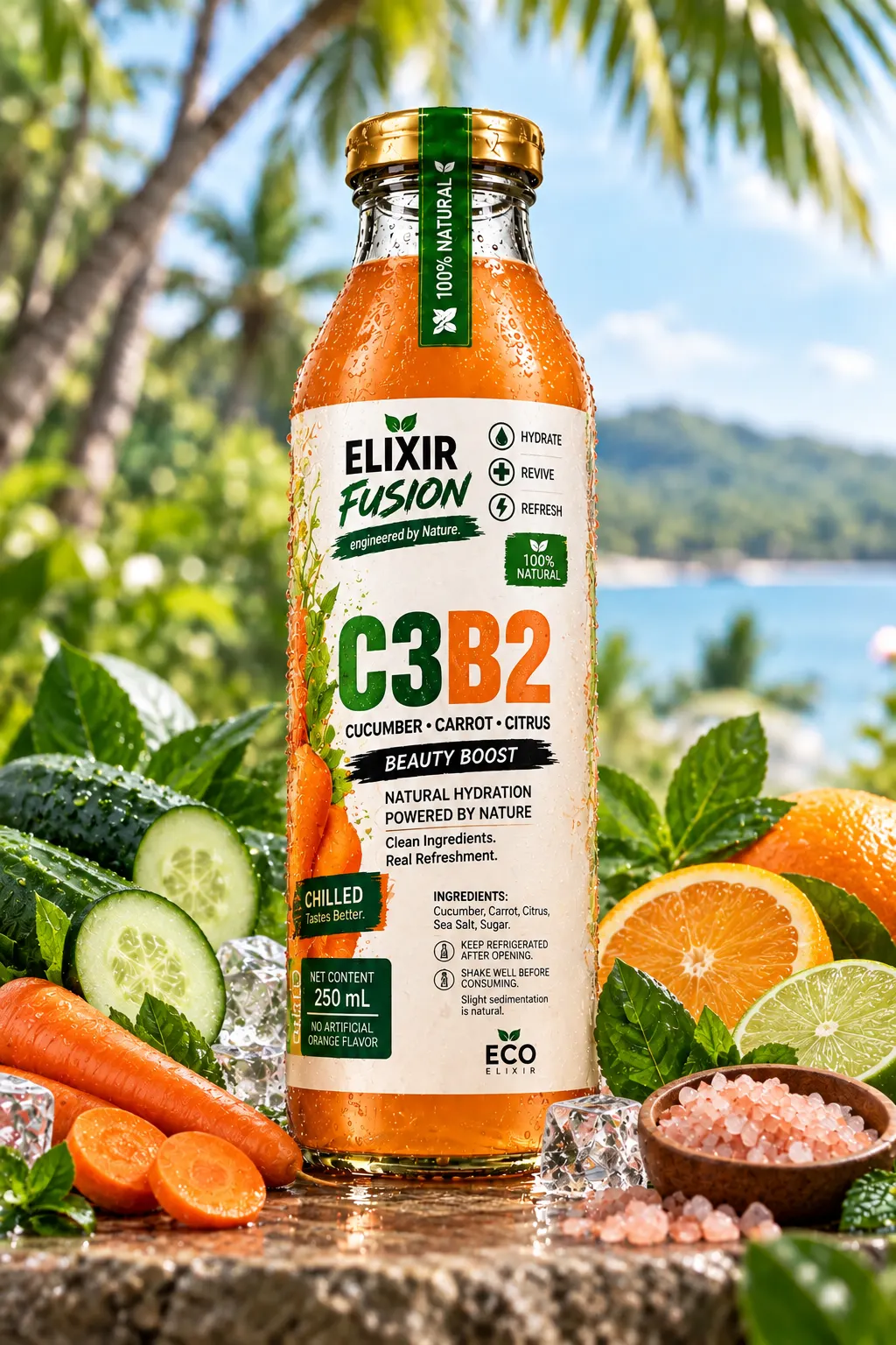 C3B2 Carrot Cucumber Beauty Boost