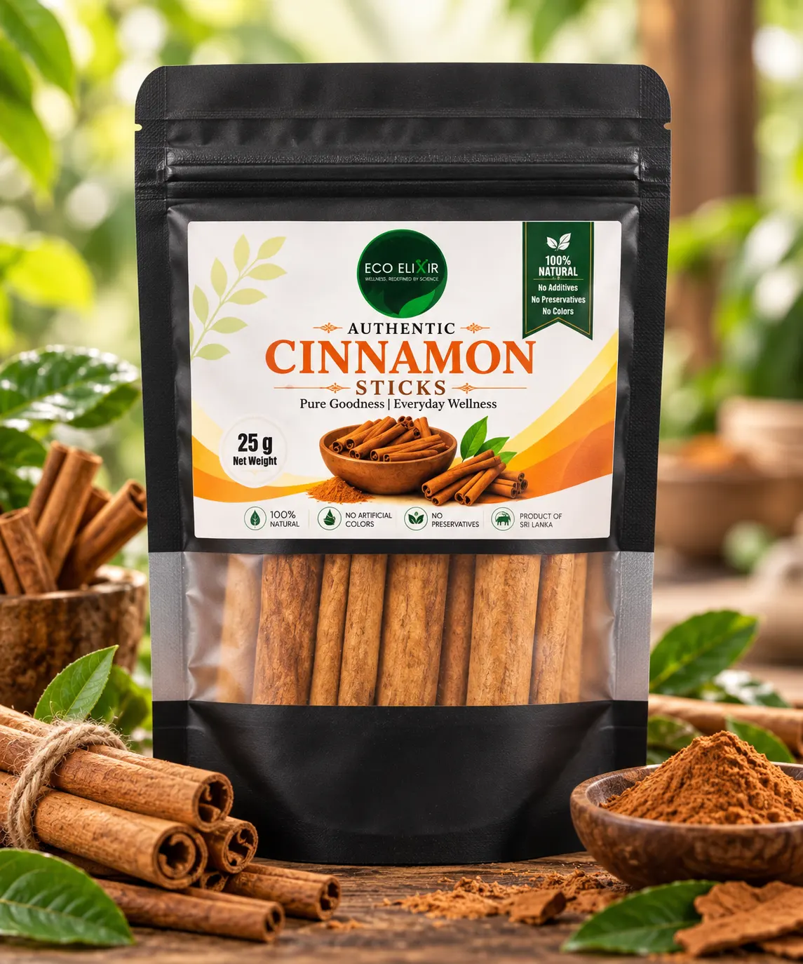 Authentic Ceylon Cinnamon Sticks