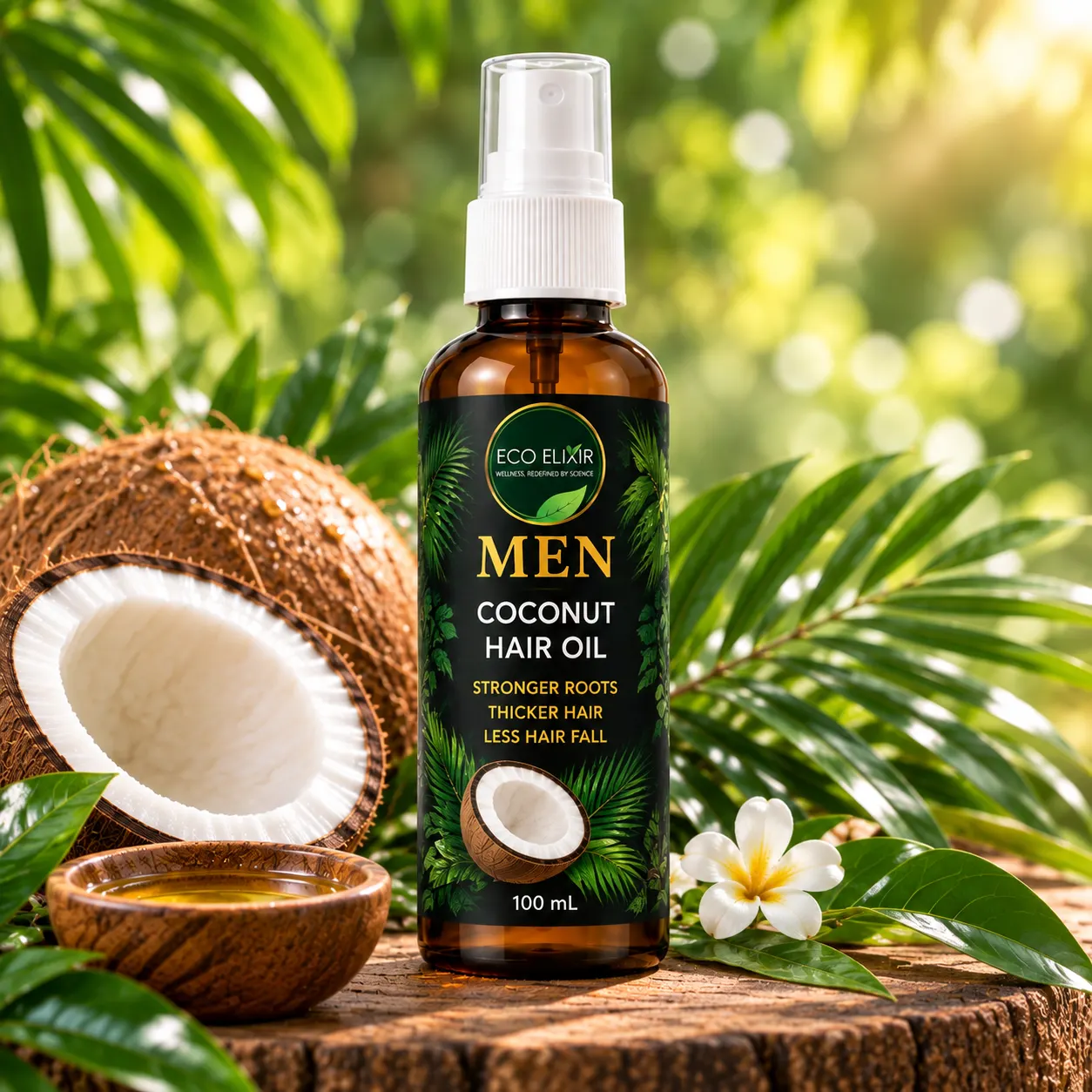 Men Coconut Hair Oil