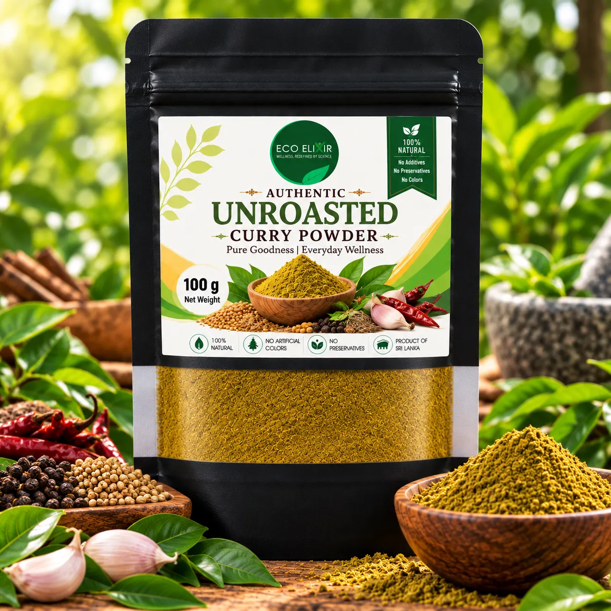 Authentic Unroasted Curry Powder